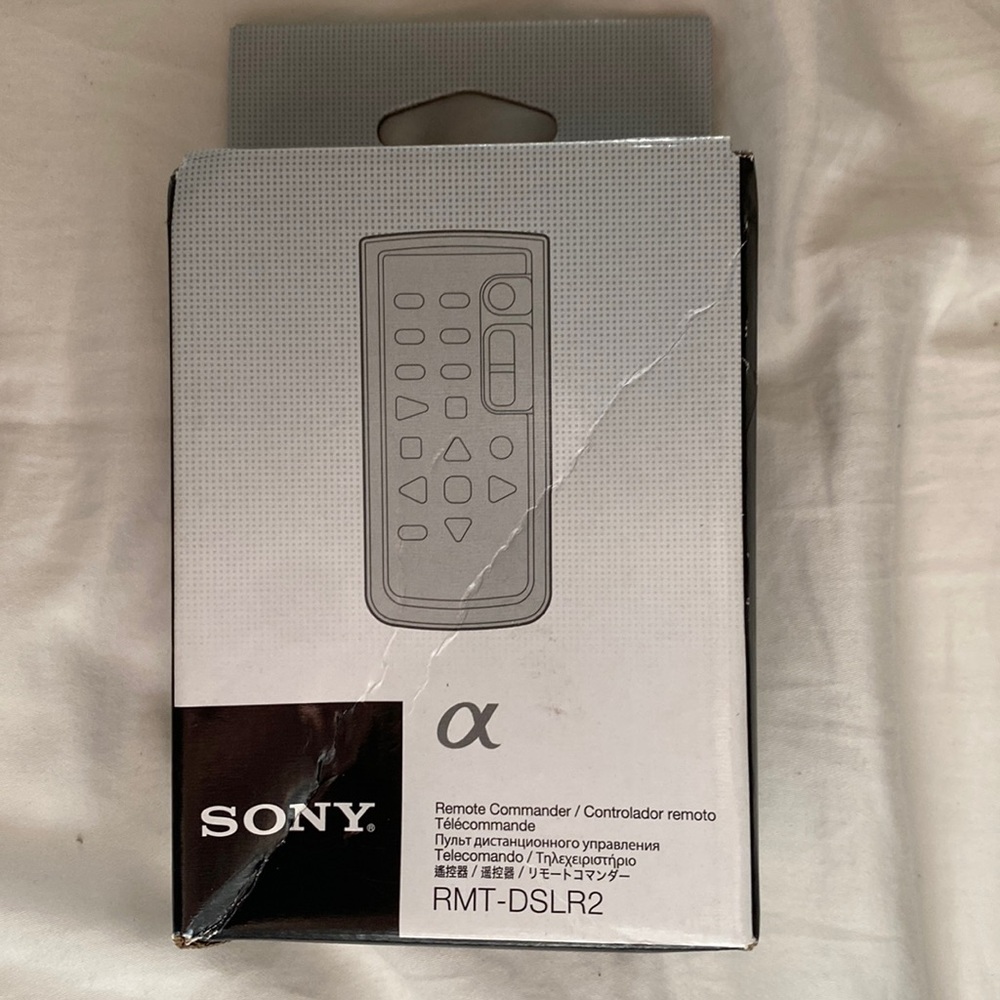 Sony RMT-DSLR2 Wireless Remote Commander controller for Sony alpha A7 a7r a7s